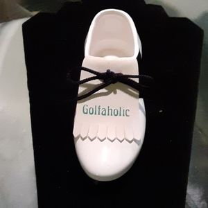 Golfaholic shoes decoration